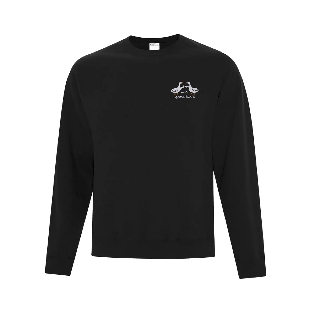 Crewneck "Goose Bumps" brodé