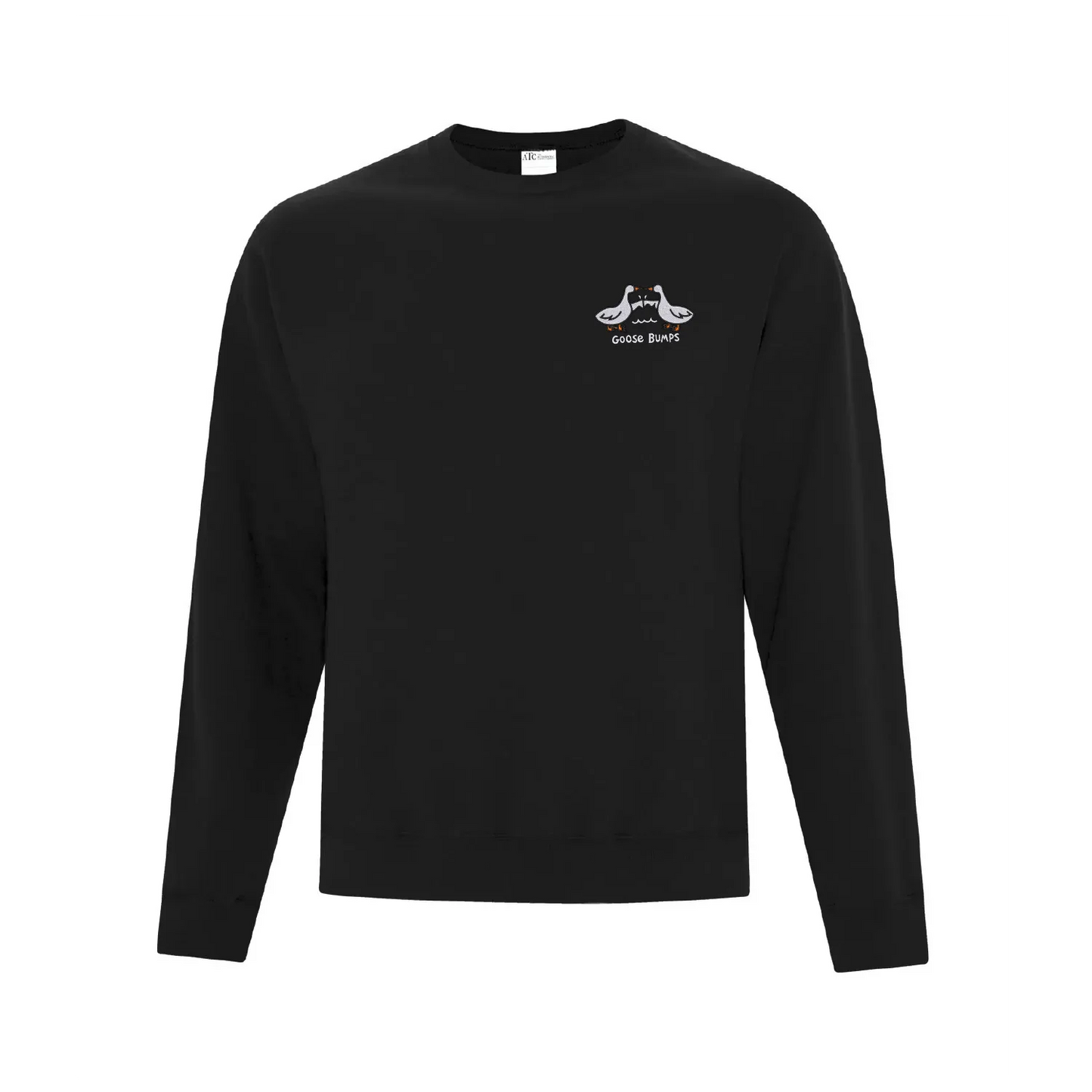 Crewneck "Goose Bumps" brodé