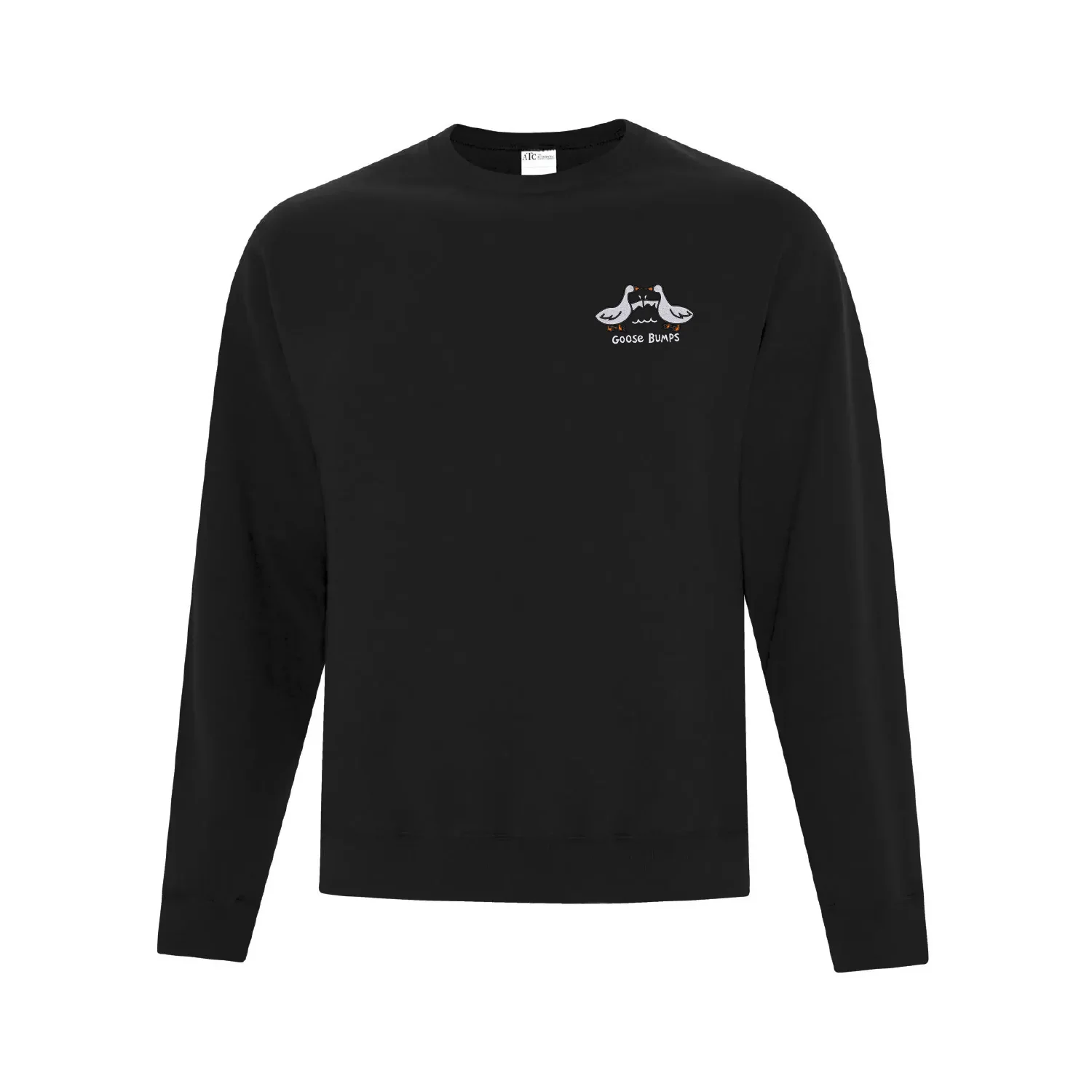 Crewneck "Goose Bumps" brodé