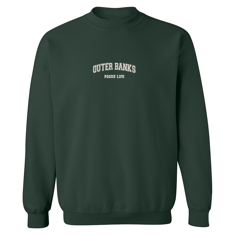 Crewneck "Outer Banks" brodé