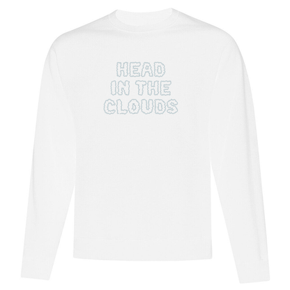 Crewneck "Head in the Clouds" brodé