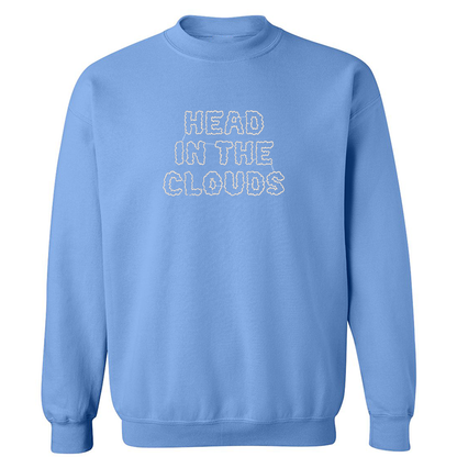 Crewneck "Head in the Clouds" brodé