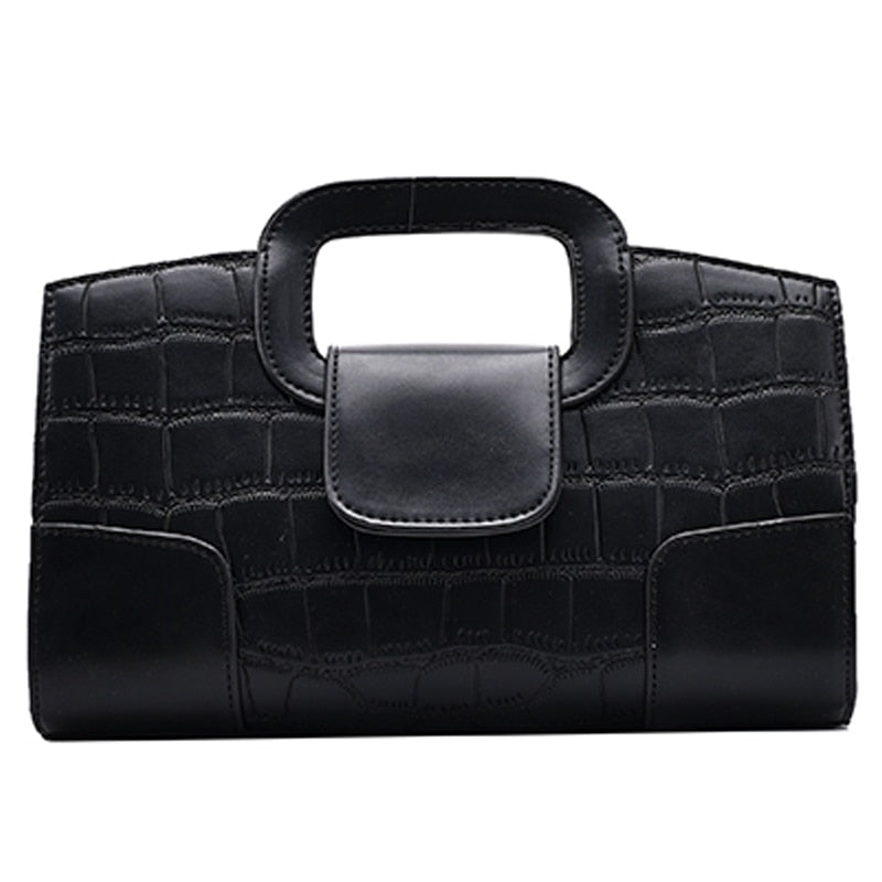 Alligator Pattern Handbag