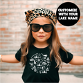 Camping Icon Personalized Youth & Toddler T-shirt | Camping Tshirt | Lake Tshirt