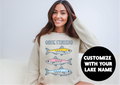 Gone Fishing Personalized Sweatshirt | Summer Apparel | Custom Apparel