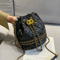 Chain Wrap Bucket Bag