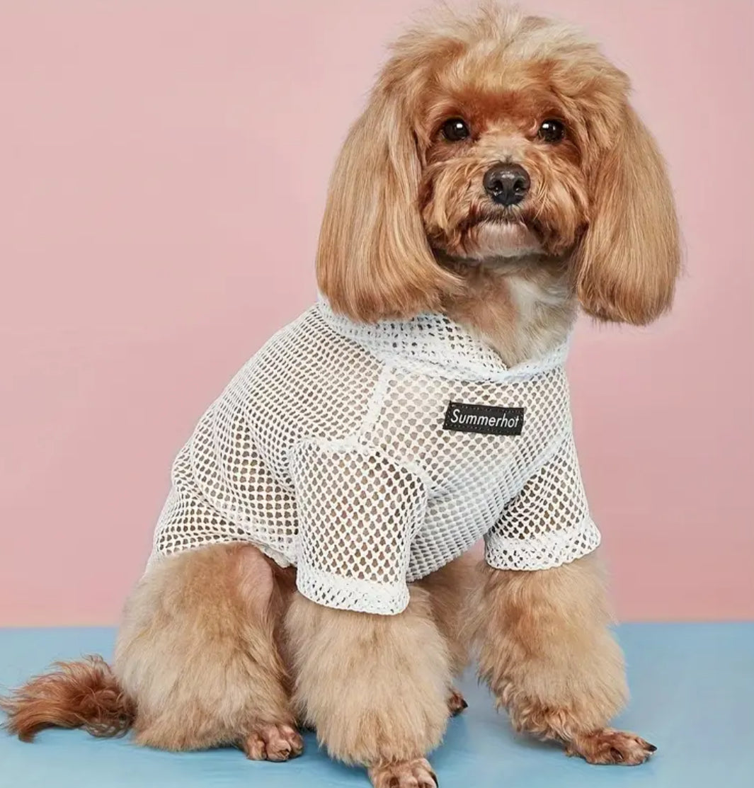 Tyler Dog Shirt | Mesh Pet Shirt