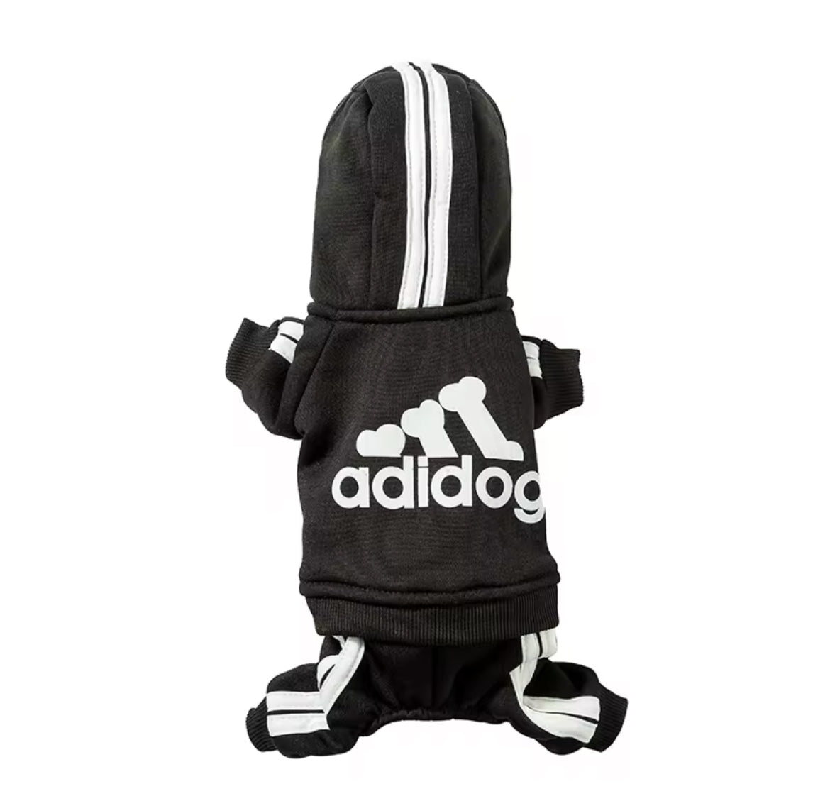 Adidog Dog Hoodie Onesie | Dog Hoodie Jumpsuit