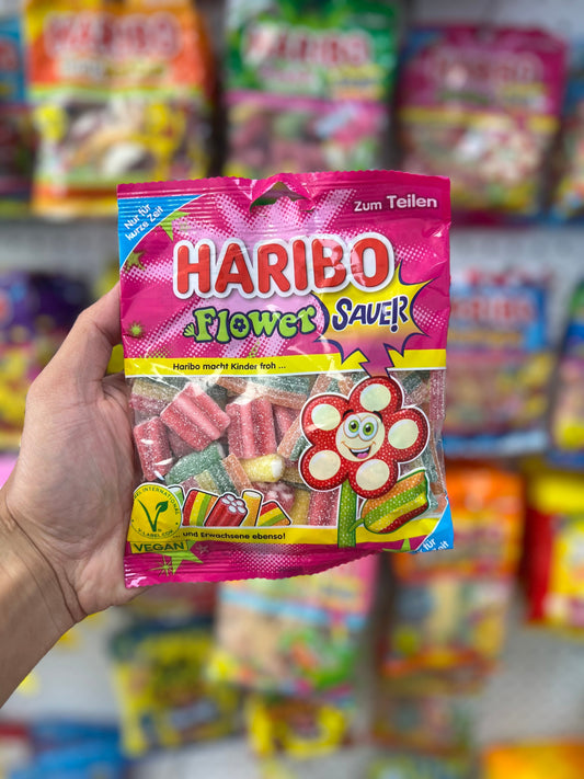 (Germany) Haribo Sour Flowers - 160g