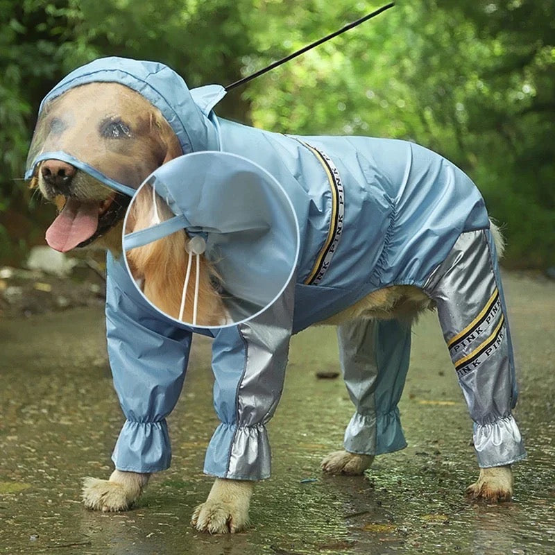 Dog Winter Onesie Jacket | Waterproof Dog Rain Coat