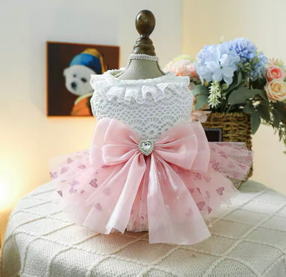 Laura Dog Dress | Designer Dog Dress for Small Dogs
