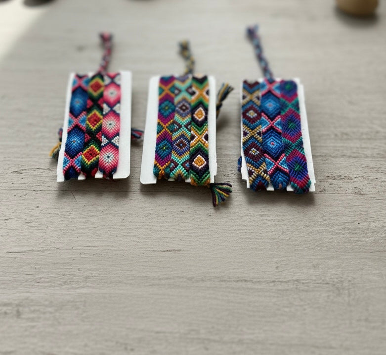 Set of 3 Friendship Bracelets