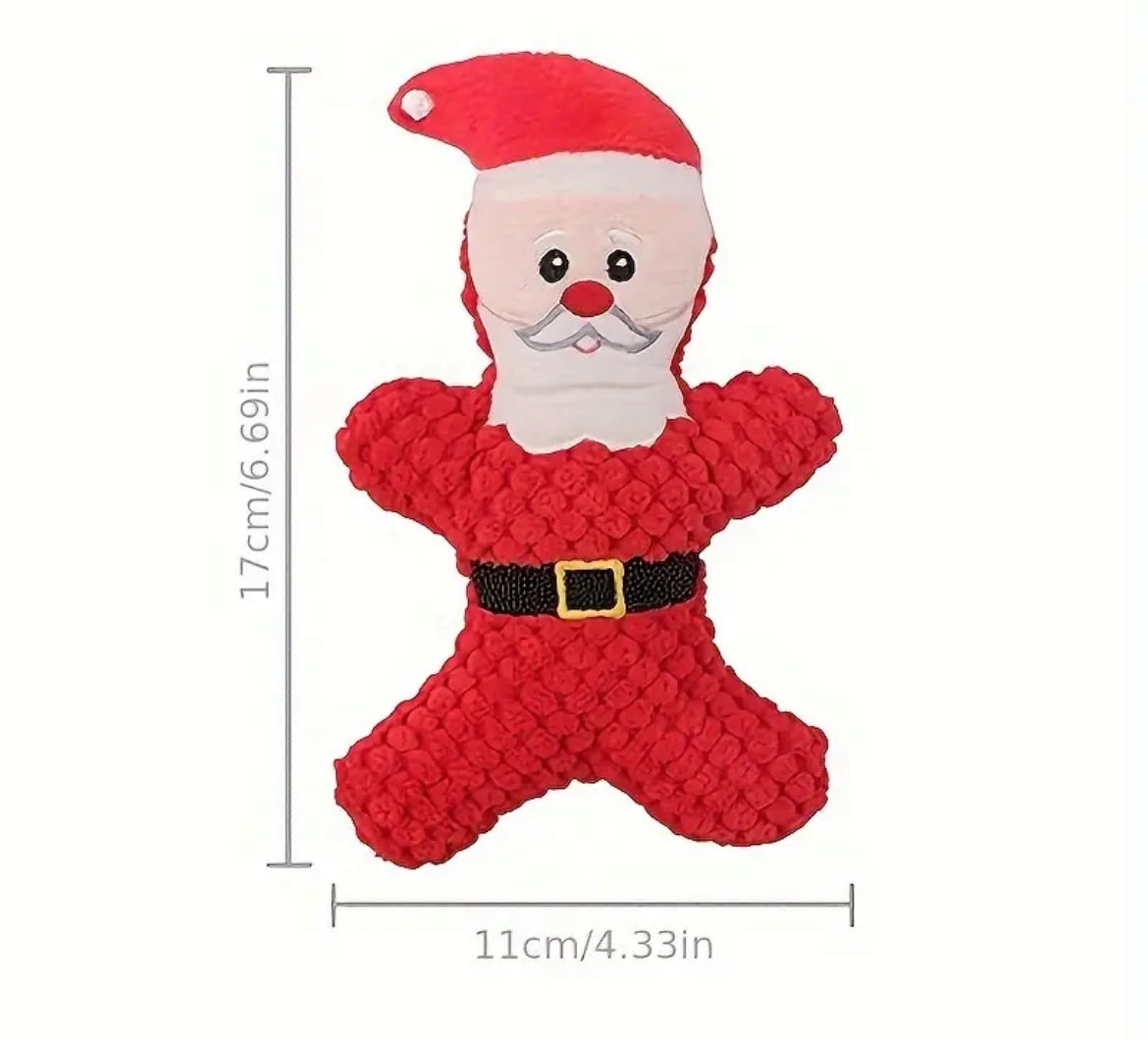 Holly Jolly Dog Toy | Christmas Dog Toy