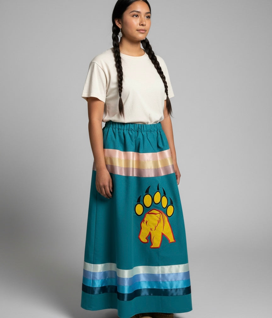 Trail of the Bear Ribbon Skirt