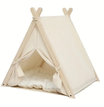 Nordic Dog Tent Bed | Enclosed Pet Hideaway Bed