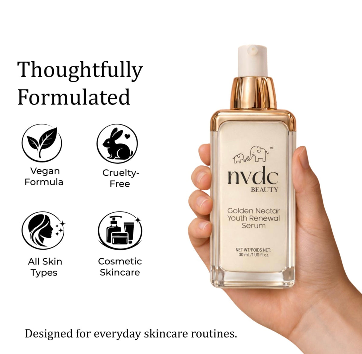 Golden Nectar Youth Renewal-Anti Agying Face Serum