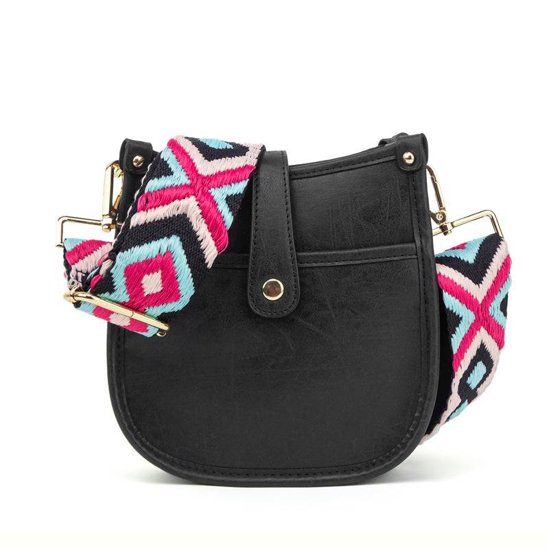 Compact Emmy Courier Bag — Structured Mini Shoulder Bag for Women