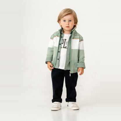 Stylish James Boys 4PC Sweater Set
