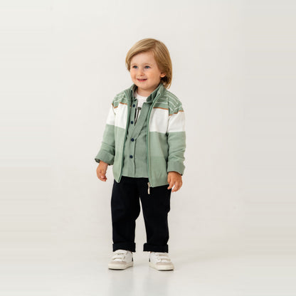 Stylish James Boys 4PC Sweater Set