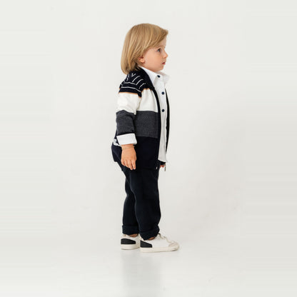 Stylish James Boys 4PC Sweater Set