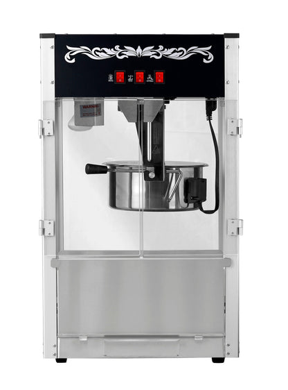 12oz Black Canadian Commercial Popcorn Machine