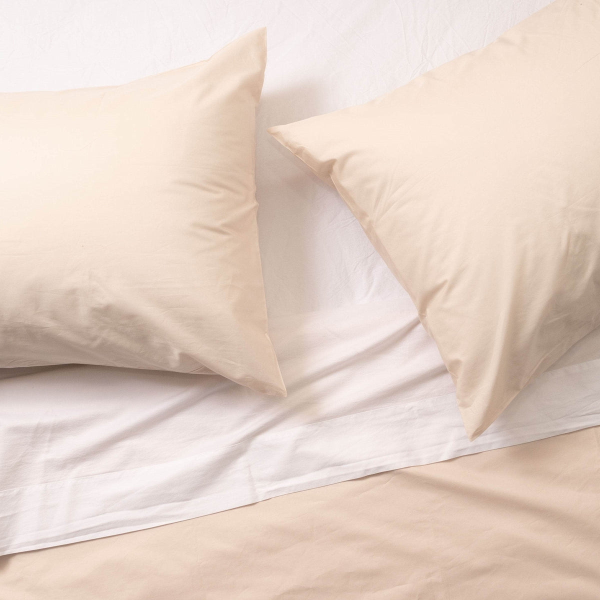 Essential Organic Percale Collection Pillowcase Set