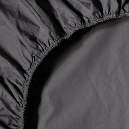 Essential Organic Percale Collection Fitted Sheet