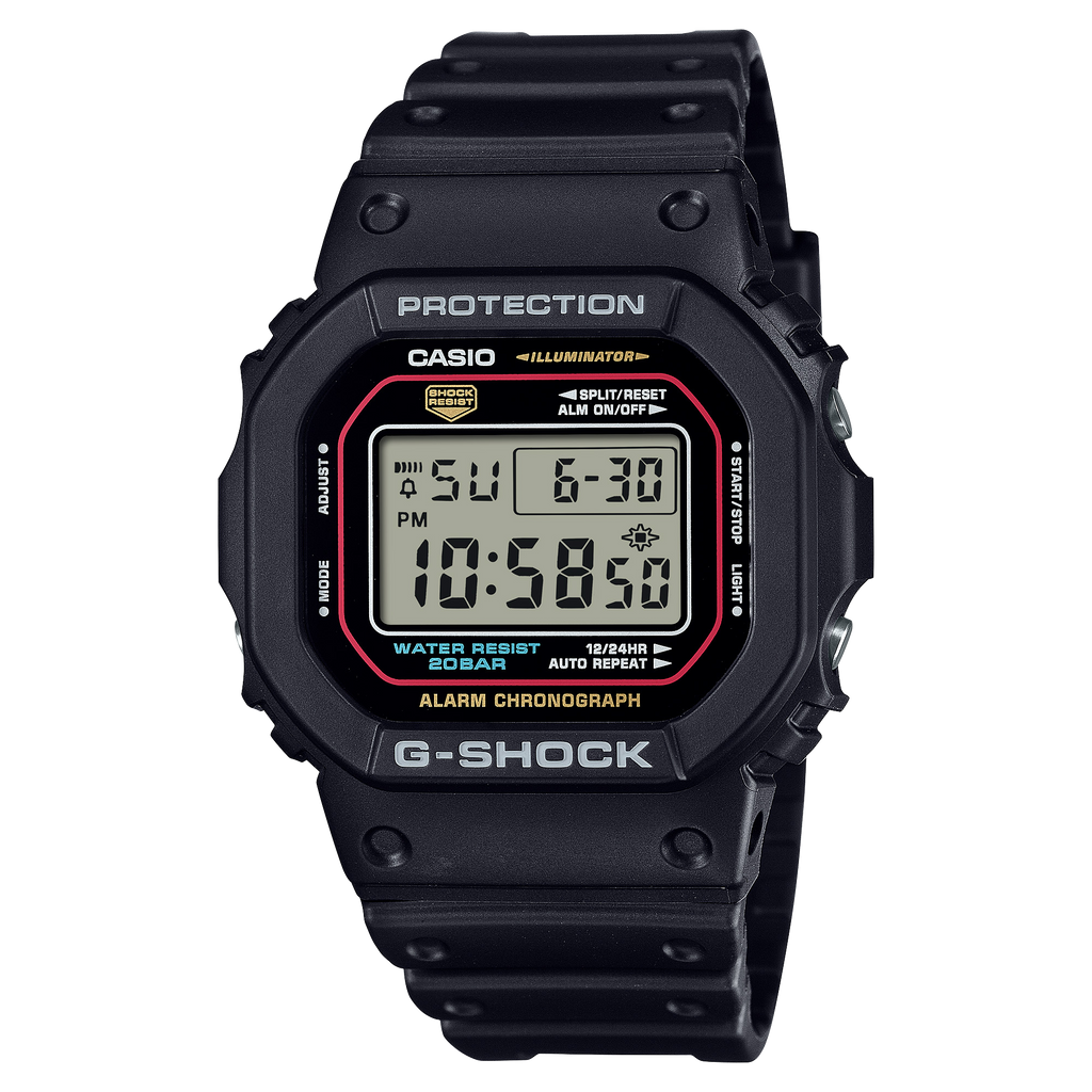 CASIO G-Shock Digital 5600 Series Black | DW5600RL-1