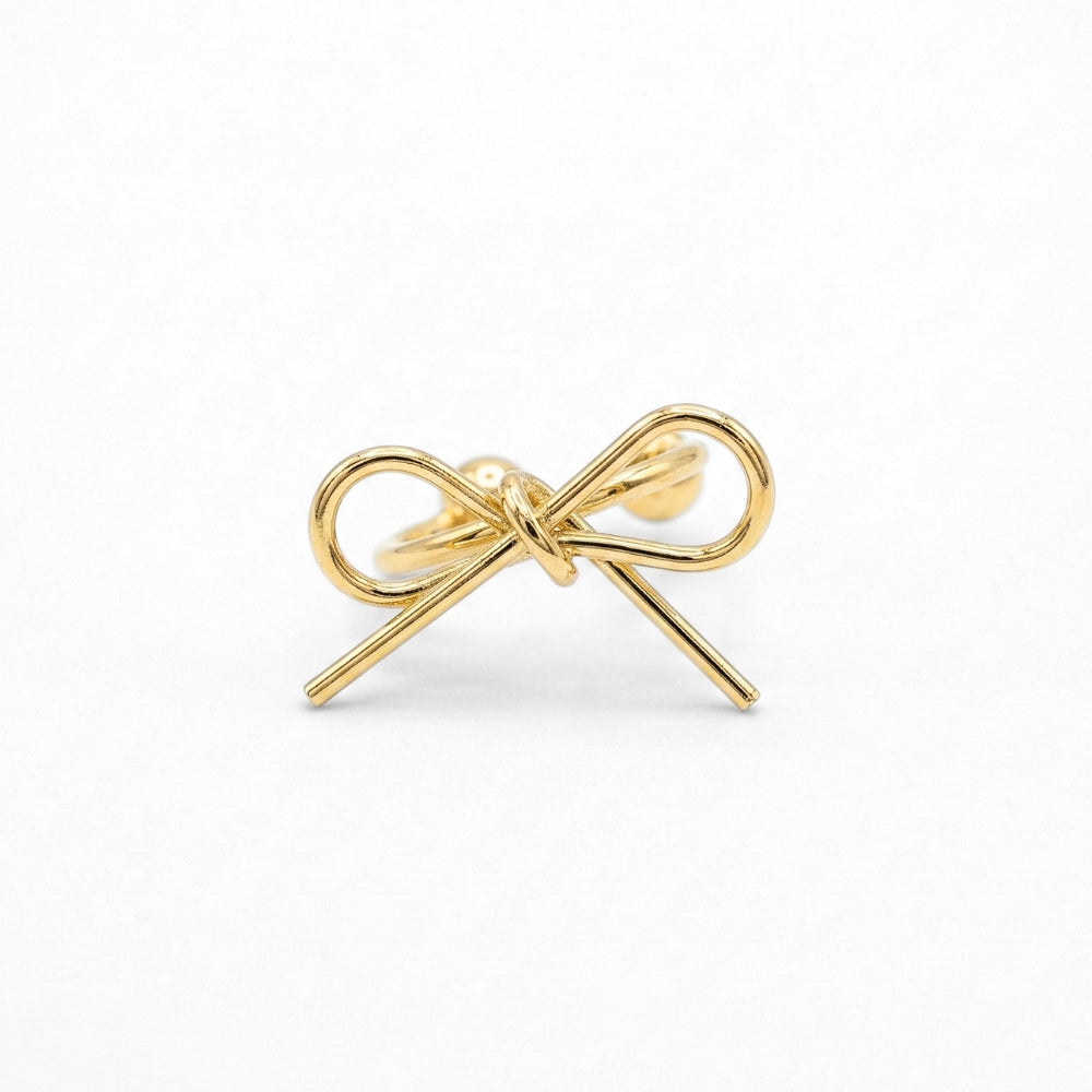 Dainty Bow Ear Cuff | Earrings
