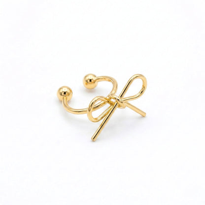 Dainty Bow Ear Cuff | Earrings