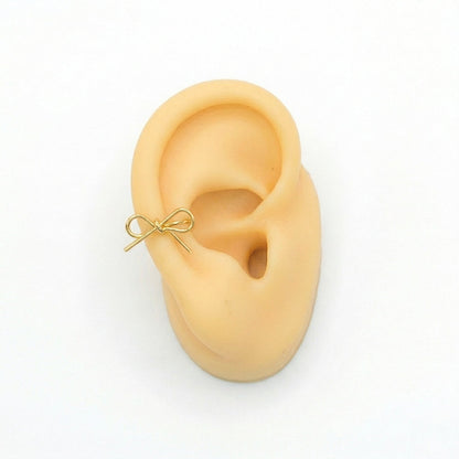 Dainty Bow Ear Cuff | Earrings