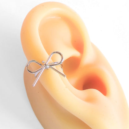 Dainty Bow Ear Cuff | Earrings