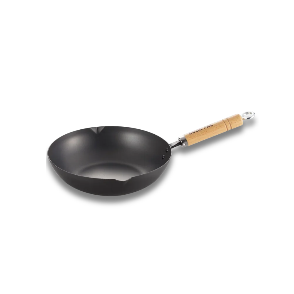 Yoshikawa Cook-Pal Ren Deep Fry Pan 20CM CARBON STEEL | MADE IN JAPAN
