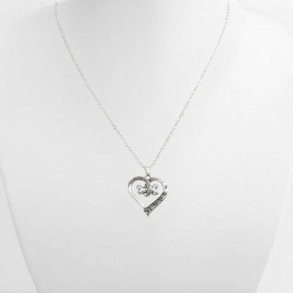 Heart & Bone Necklace