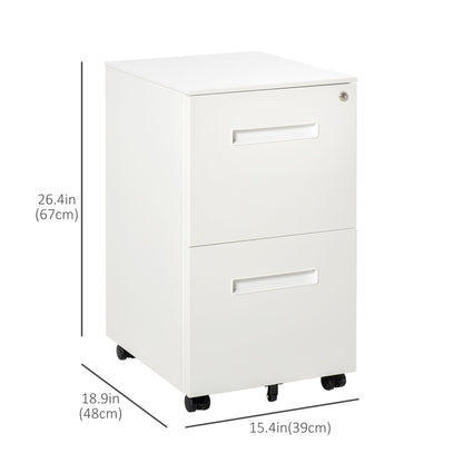 File Cabinet, Vertical Filing Cabinet with Adjustable Partition for A4 Letter Size, Lockable for Office, Black