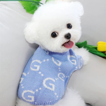 GiGi Sweater – Luxury Knit Streetwear for Dogs