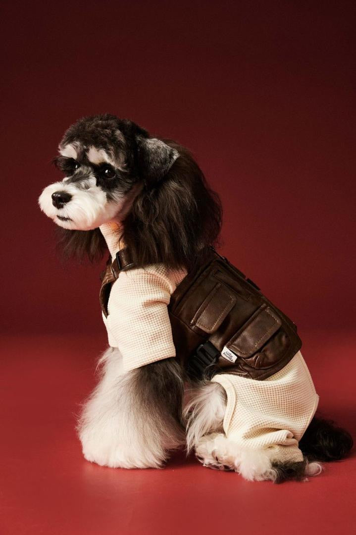 Joey Dog Overalls Vest | Dog Vest for Everyday Wear