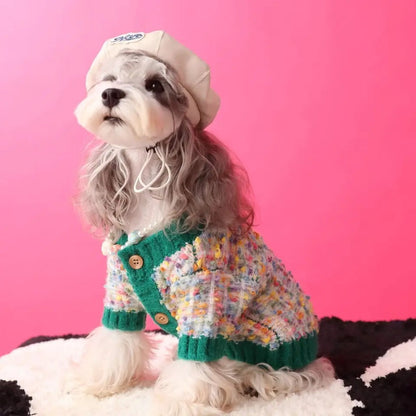 Evergreen Classic Knit Dog Sweater | Warm Everyday Dog Sweater