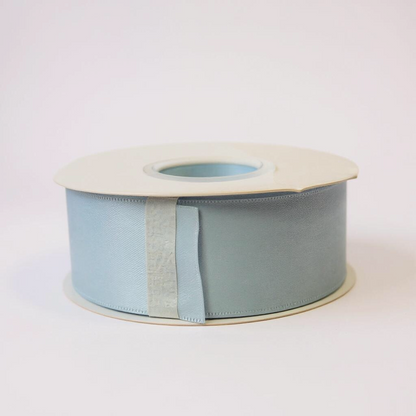 Satin Ribbon Double Face-Light Blue #305-3.8 cm Wide
