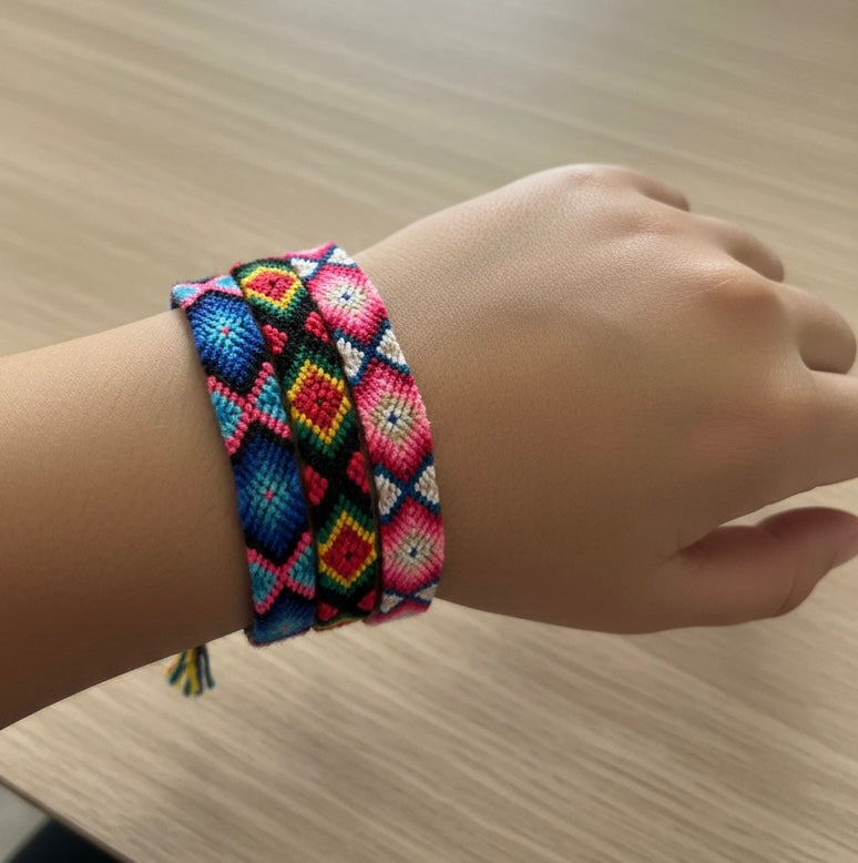 Set of 3 Friendship Bracelets