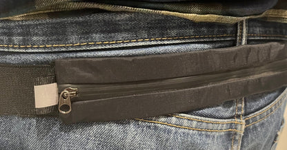 Europe Bound Waterproof Money Belt with Expandable Secret Pocket & Stretch fit to 50"