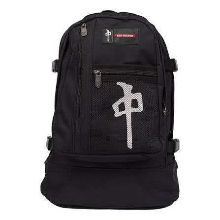 Red Dragon 'Explorer' Backpack - Black/White