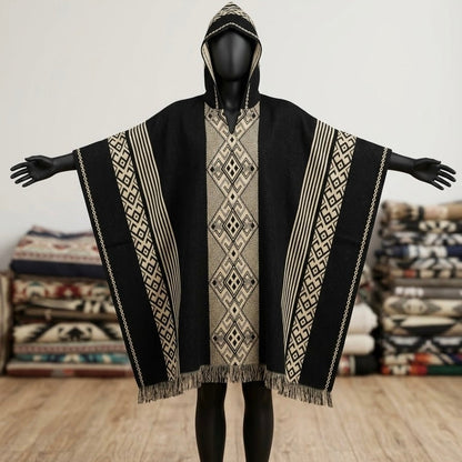 Symmetry HandMade Wool Poncho