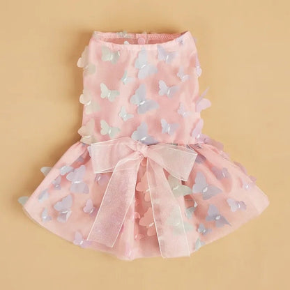 Butterfly Princess Dog Dress | Party Outfit