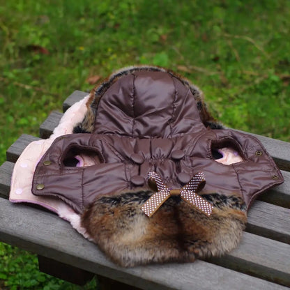 Vancouver Dog Coat | Hooded Dog Vest