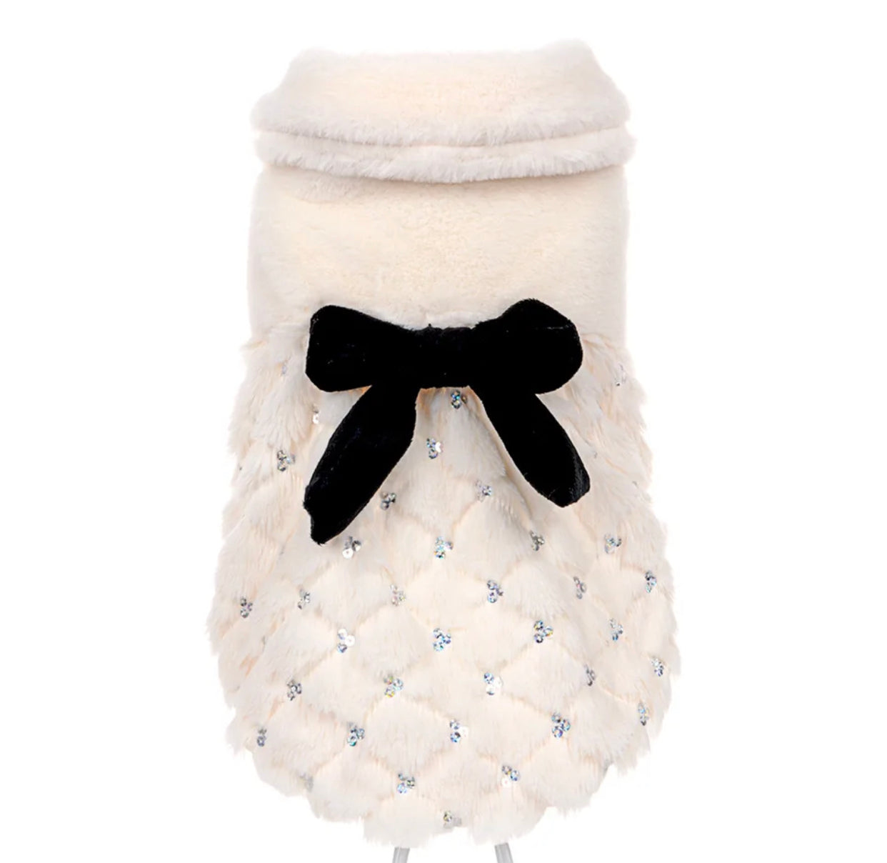 Winter Wonderland Fur Dog Coat | Warm Winter Dog Outerwear