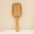 Cushioned Bamboo Hair Brush- Rectangle
