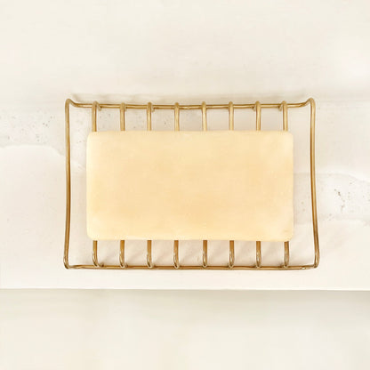 Gold Metal Soap Tray