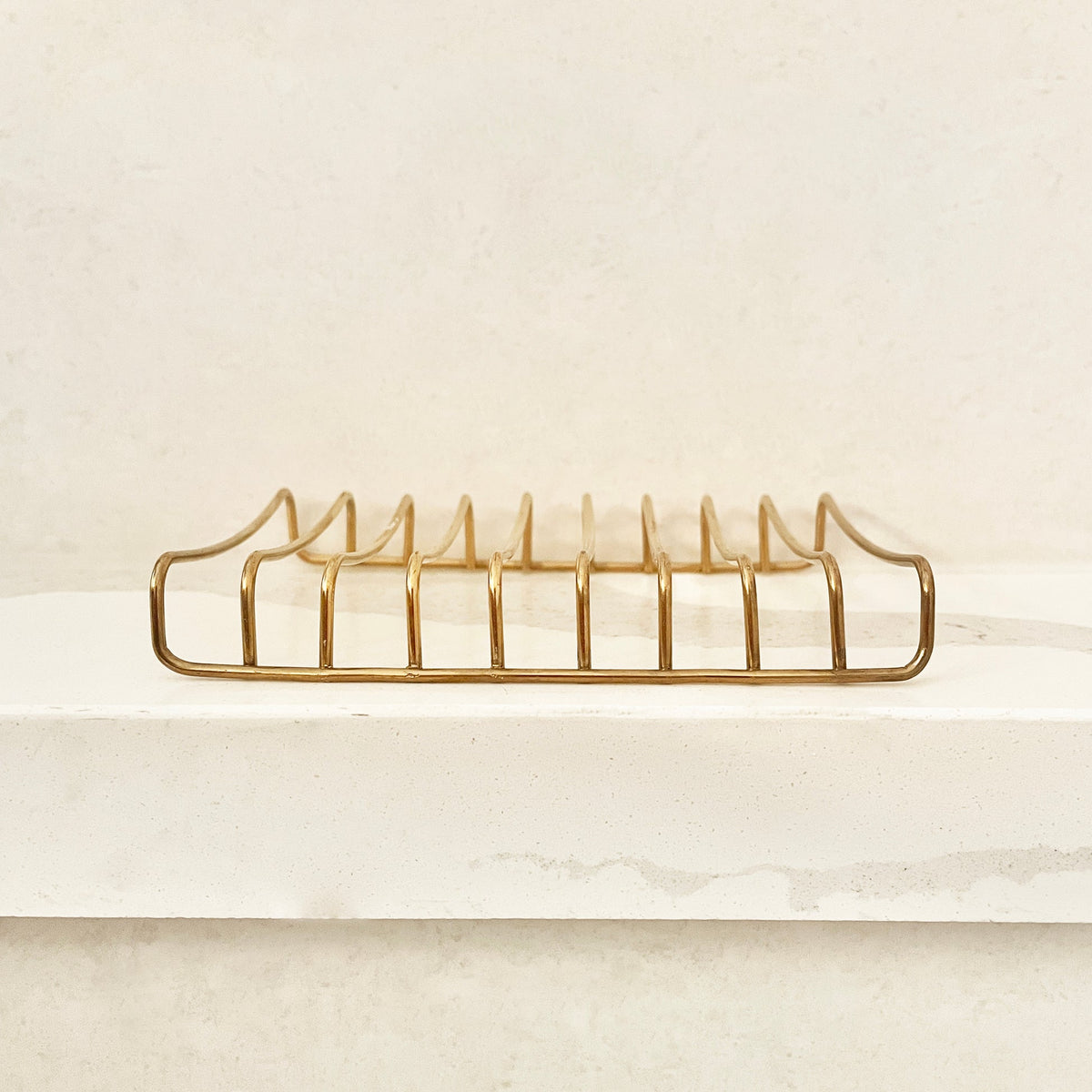 Gold Metal Soap Tray