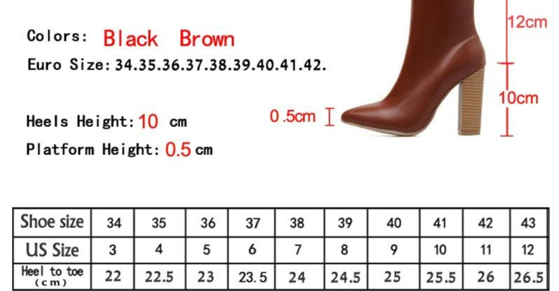 Western Block Heel